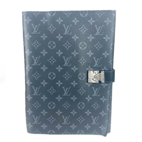 LOUIS VUITTON Black Monogram Pouch - Picture 1 of 14